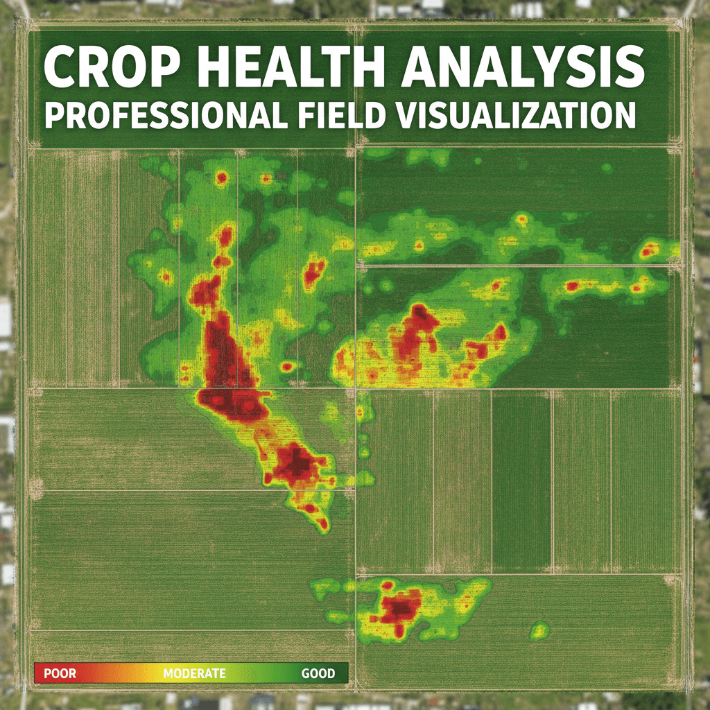 NDVI crop health maps